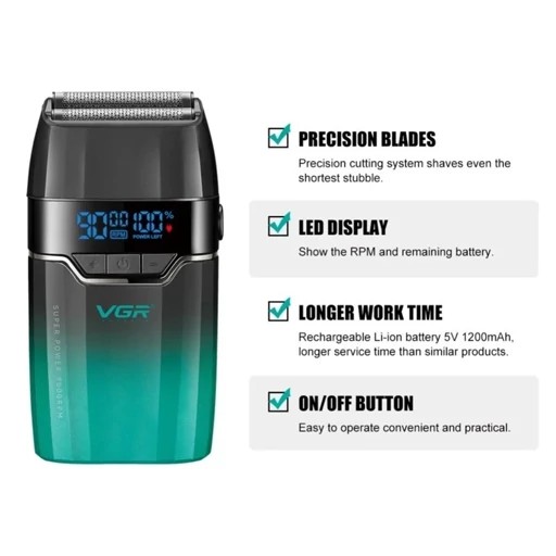 ماشین اصلاح موی صورت وی جی آر مدل V 308