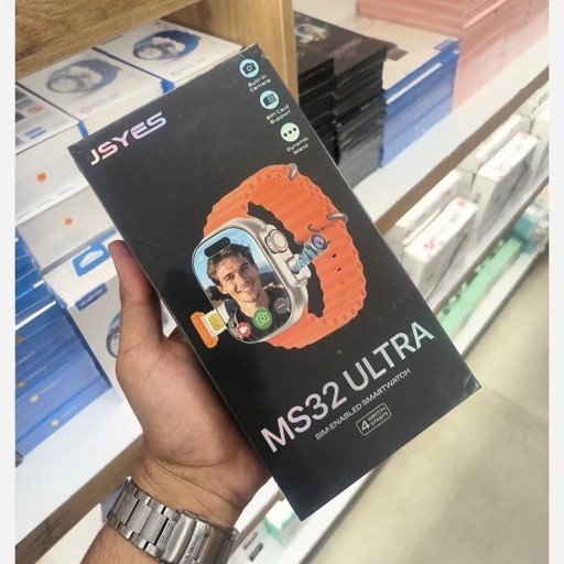 ساعت هوشمند سیم کارت خور jeyes ms32 ultra دوربین دار