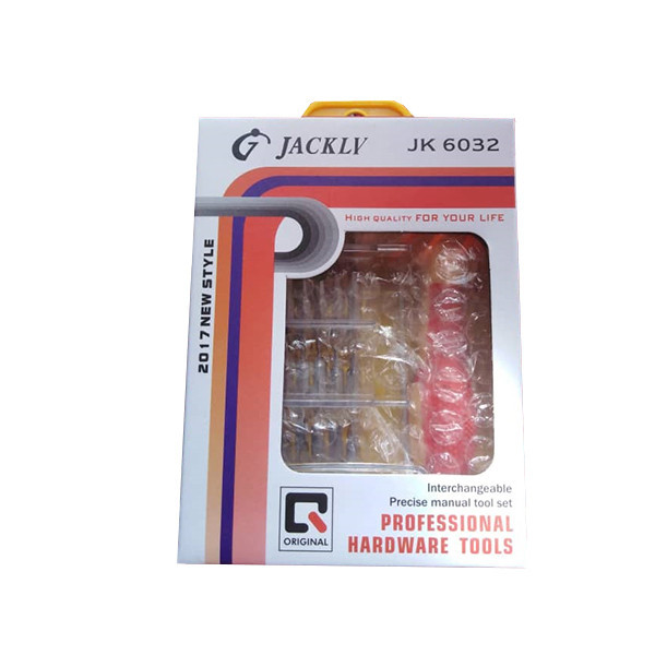 مجموعه 32 عددی سری پیچ گوشتی جک لی مدل jk-6032
