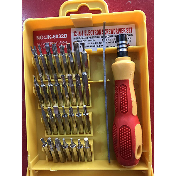 مجموعه 32 عددی سری پیچ گوشتی جک لی مدل jk-6032
