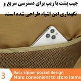 کوله پشتی کوهنوردی 50 لیتری مدل ZE093