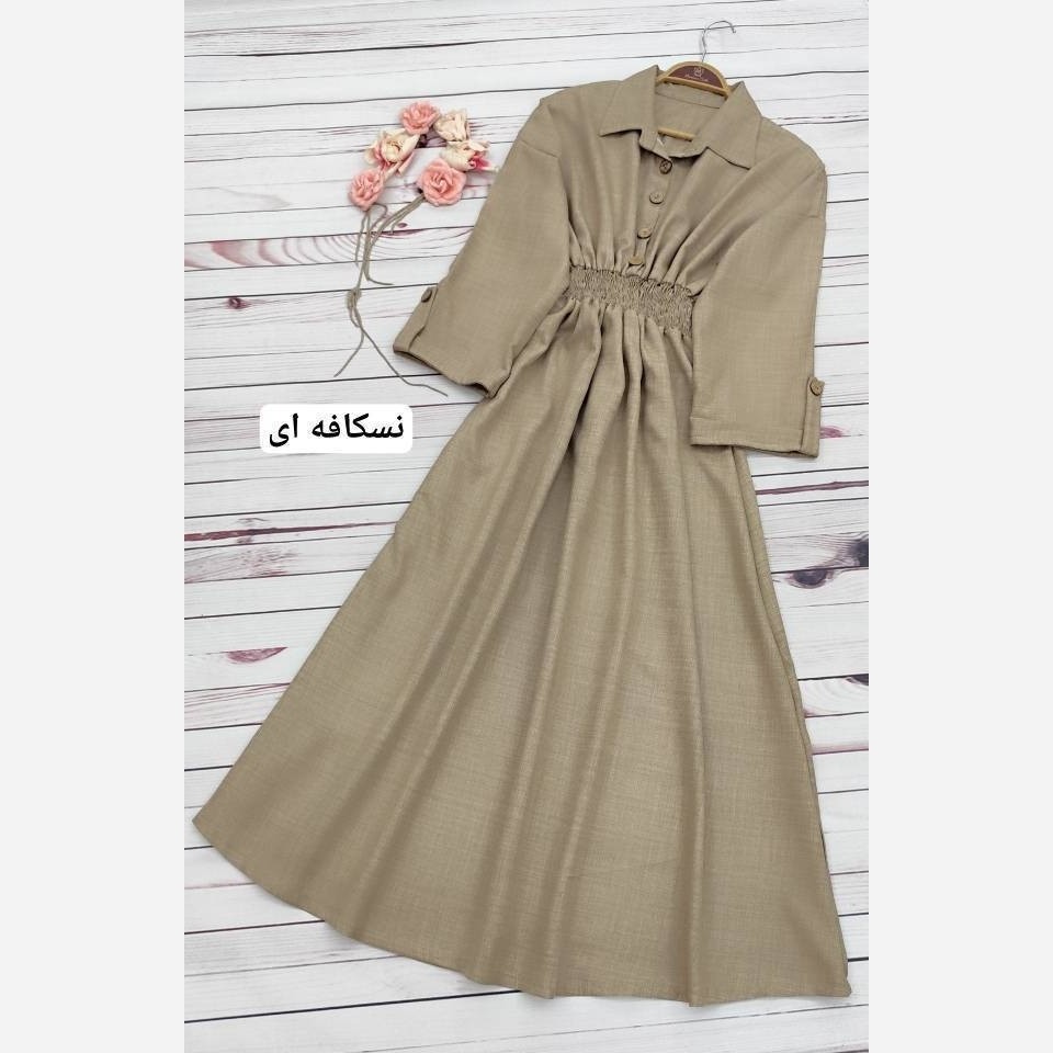 مانتو پیراهنی بلند تابستانی
