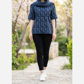 شومیز باکسی گل گچی