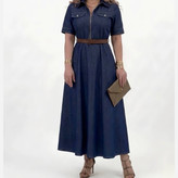 مانتو ساحلی جین تنسیل