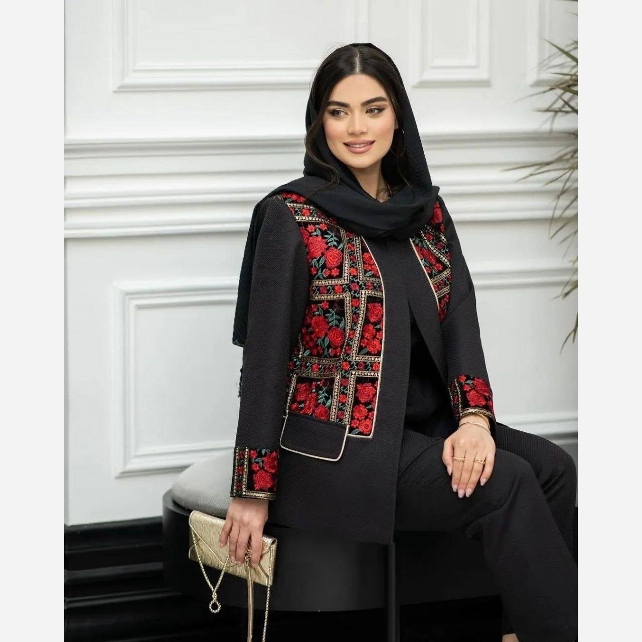 کت شلوار مغزی دوزی زنانه دخترانه جنس مازراتی