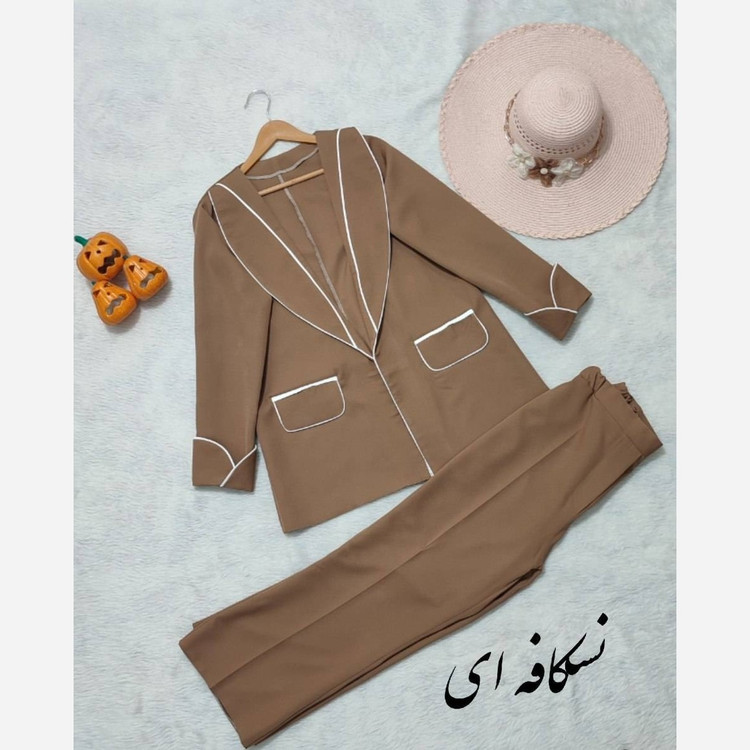 کت شلوار زنانه مازراتی مدل نیلوفر