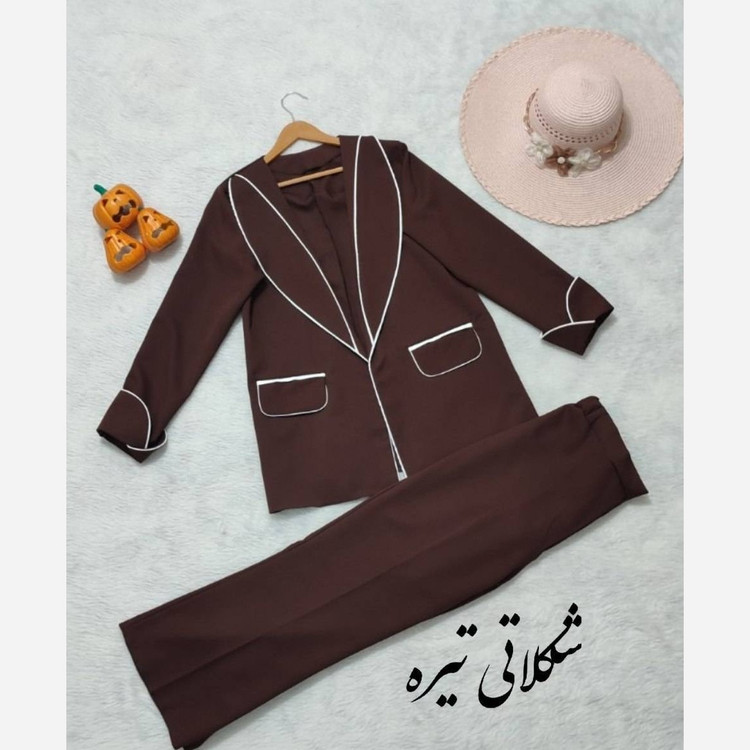 کت شلوار زنانه مازراتی مدل نیلوفر
