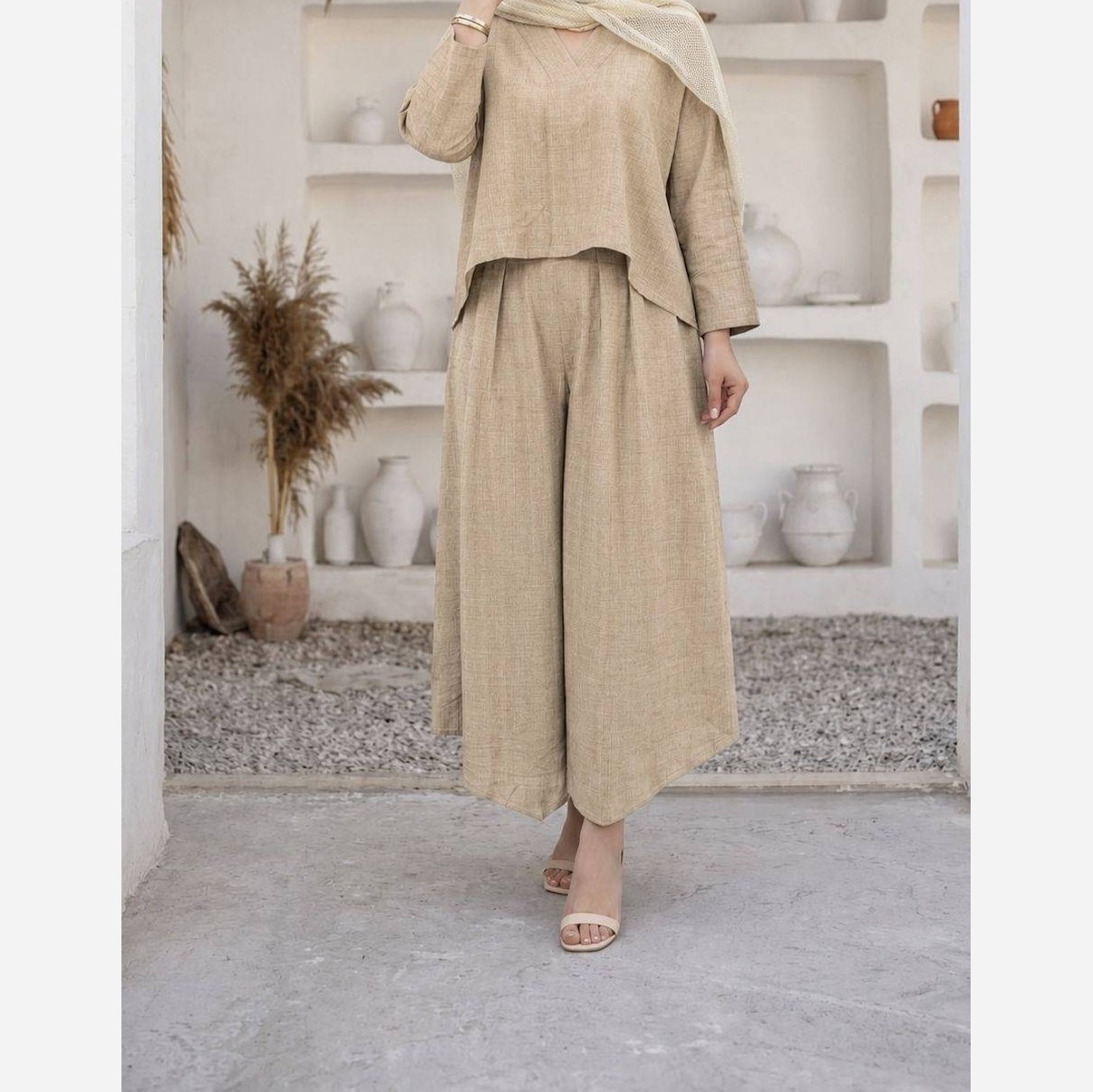 شومیز شلوار تابستانی دخترانه زنانه کاملا خنک شانتون صوفیا اعلا