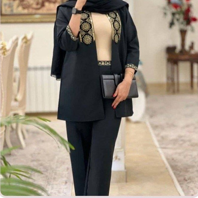 مانتو شلوار زنانه دخترانه پرشین مکانیک درجه یک