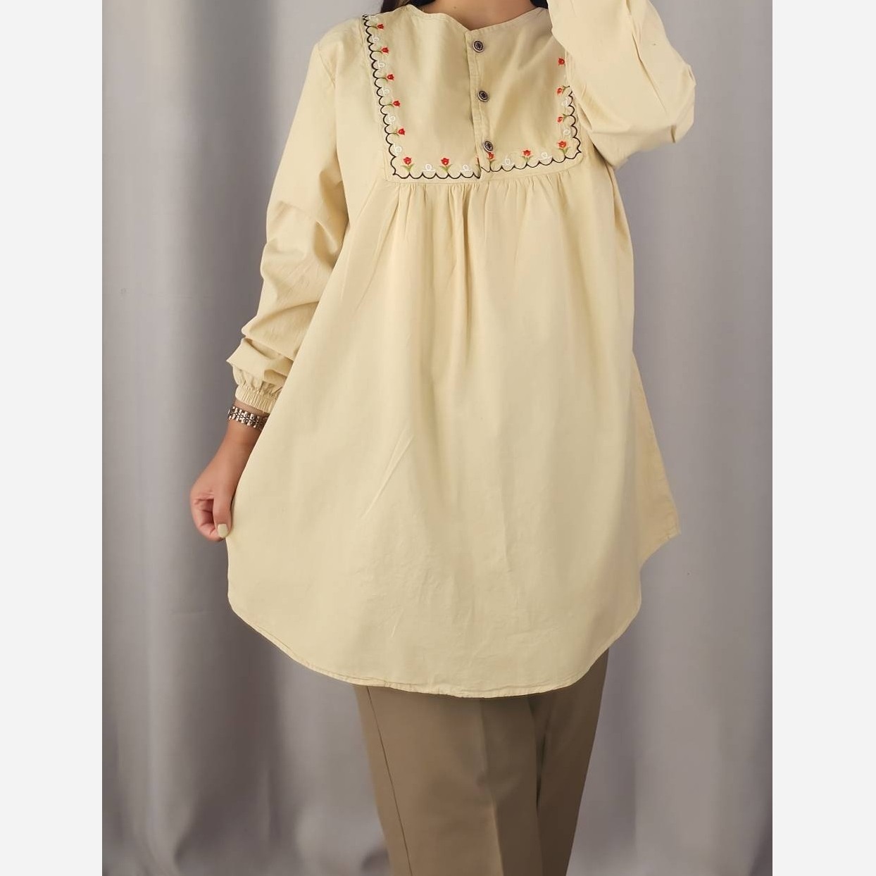 مانتو الیاف تابستانی