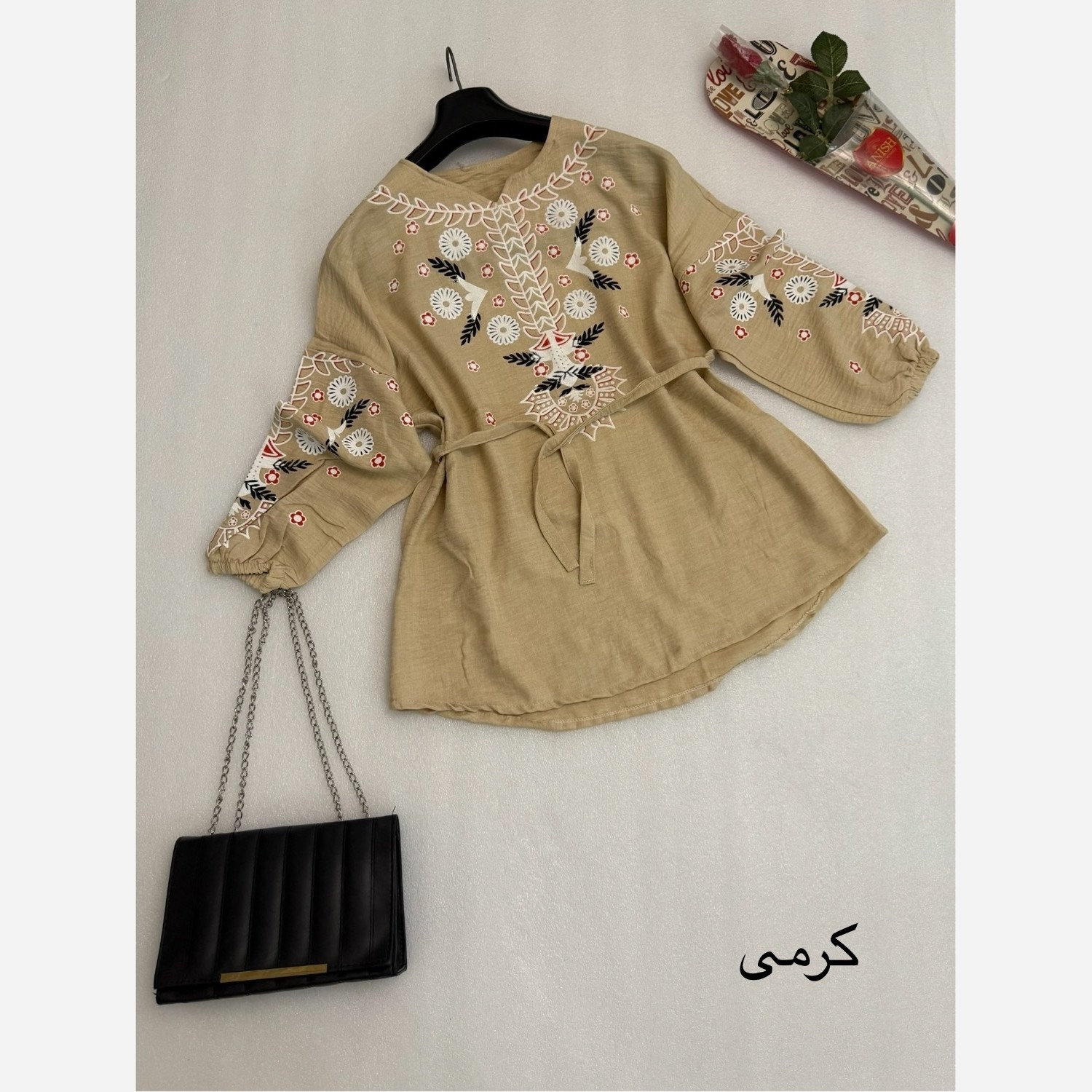 تونیک مانتویی زنانه جنس شانتون درجه یک مخصوص تابستان