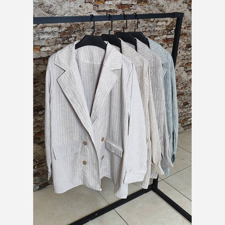 کت راه راه لنین زارا تابستانی دخترانه