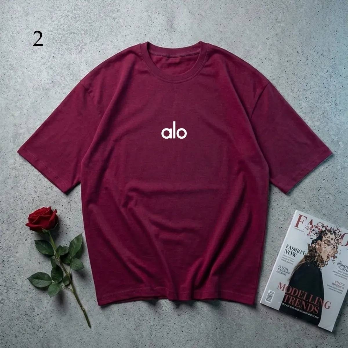 تیشرت alo نخ پنبه قد 68 عرض 60