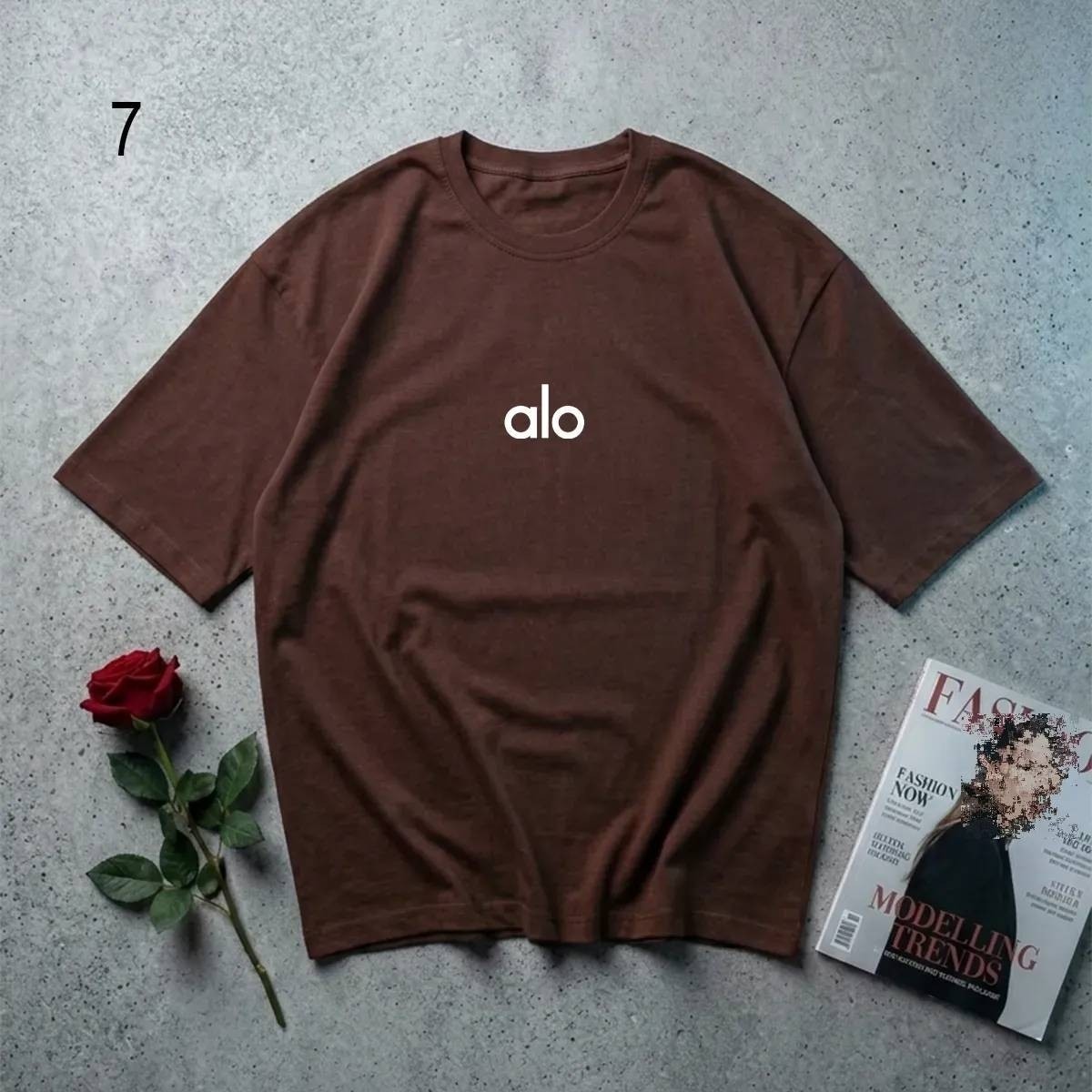 تیشرت alo نخ پنبه قد 68 عرض 60