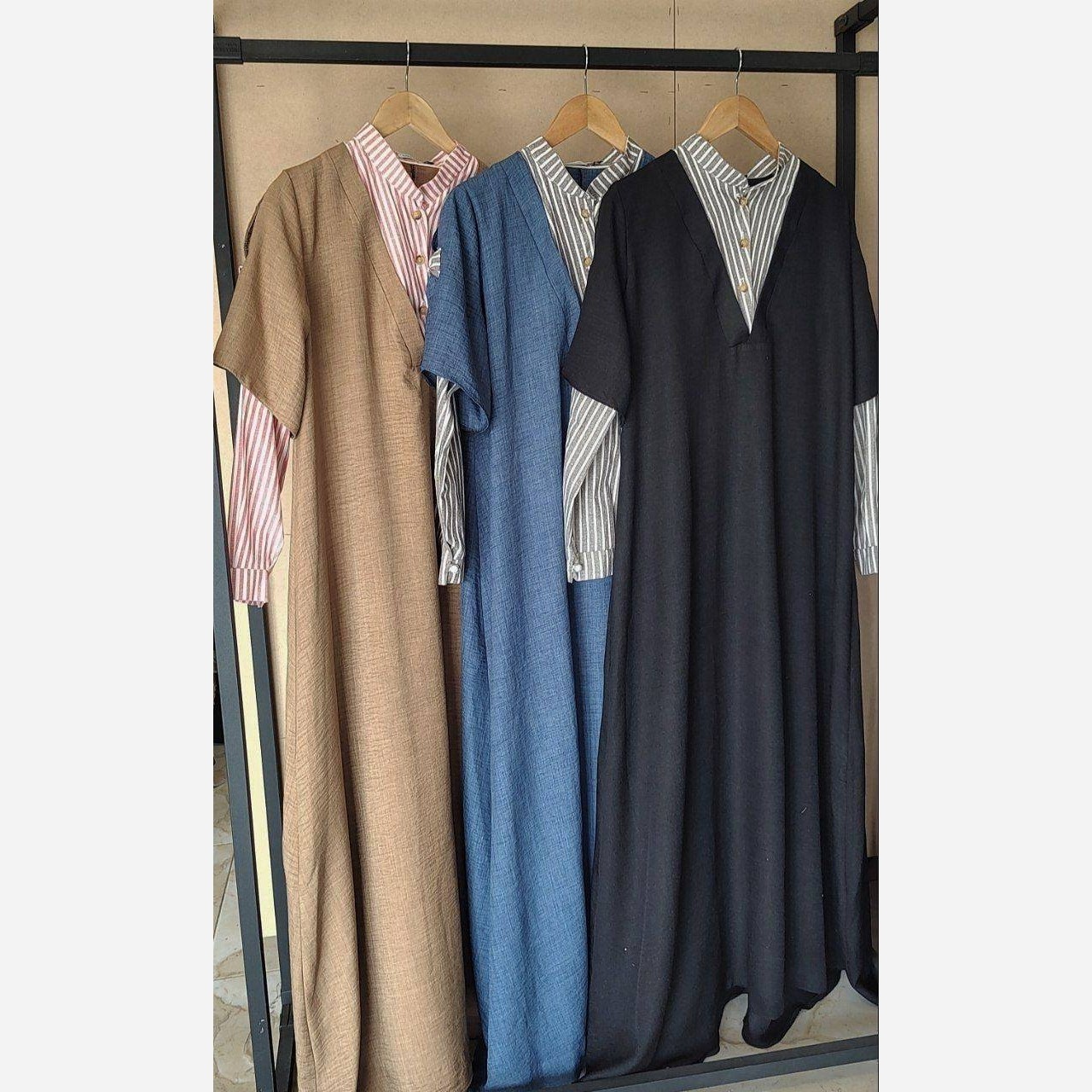 مانتو پیراهنی تابستانی