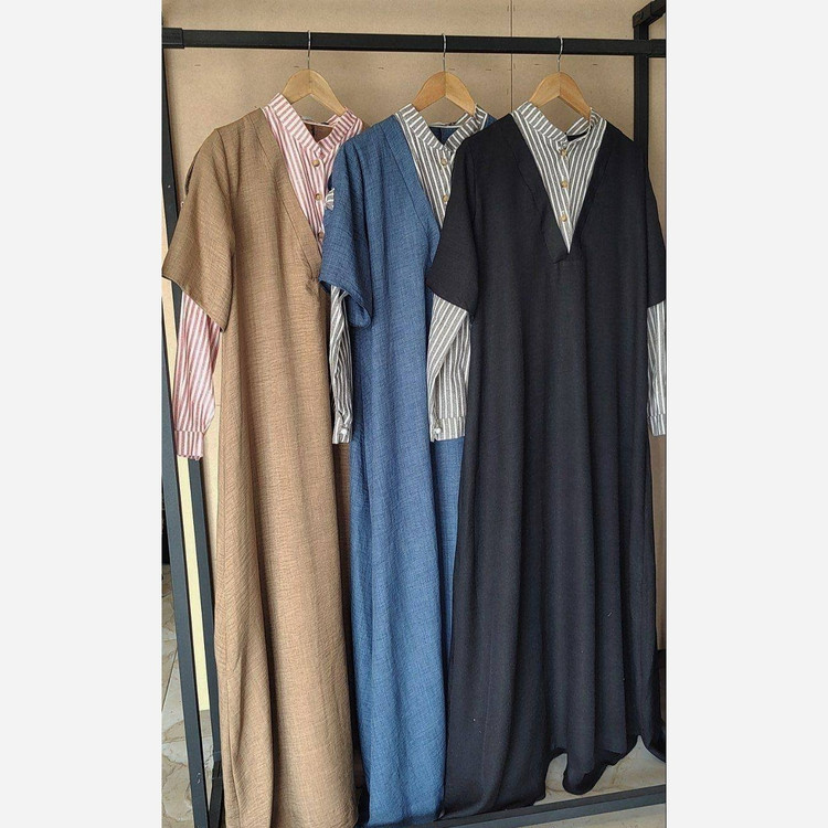مانتو پیراهنی تابستانی