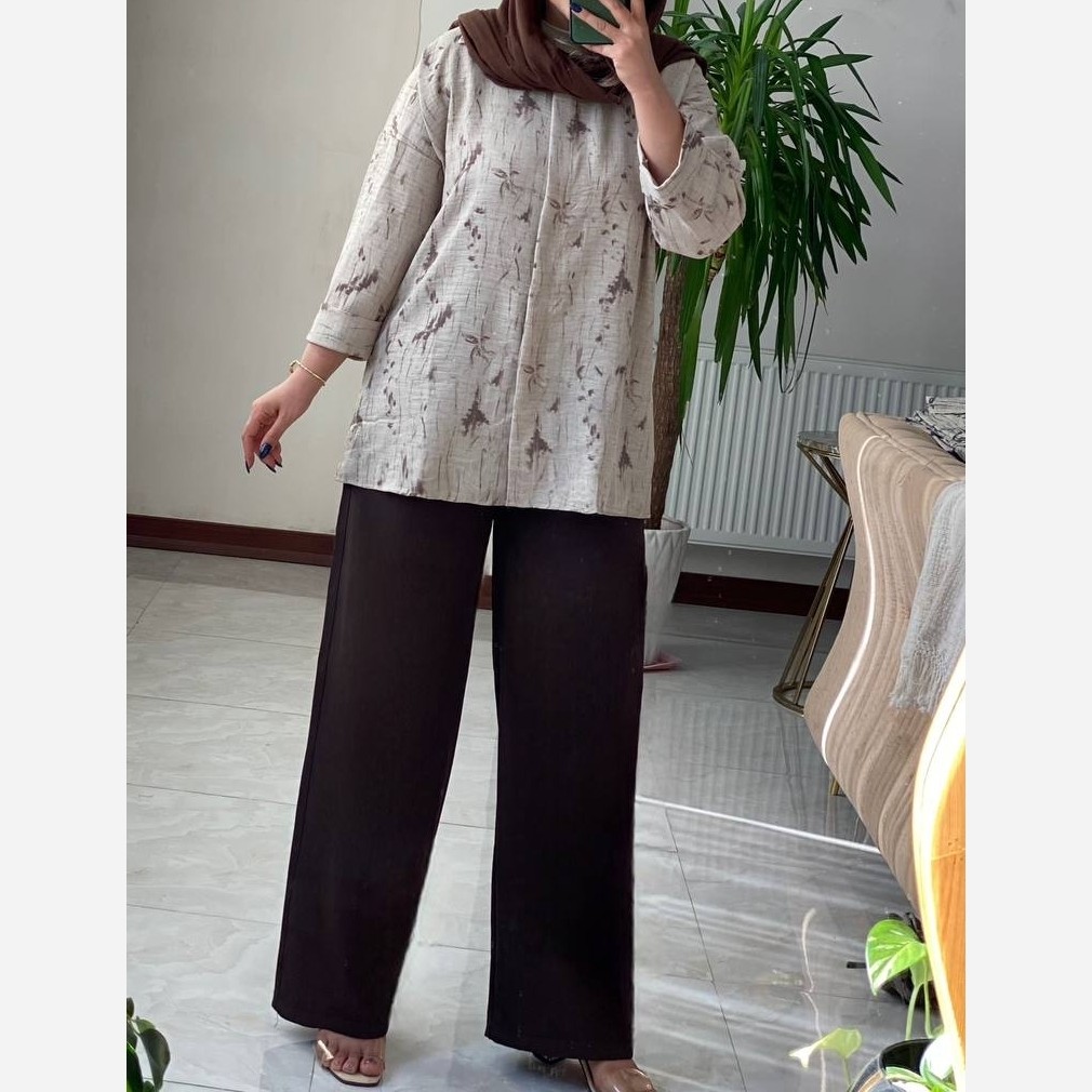 مانتو زنانه بهاره شانتون پتینه درجه یک