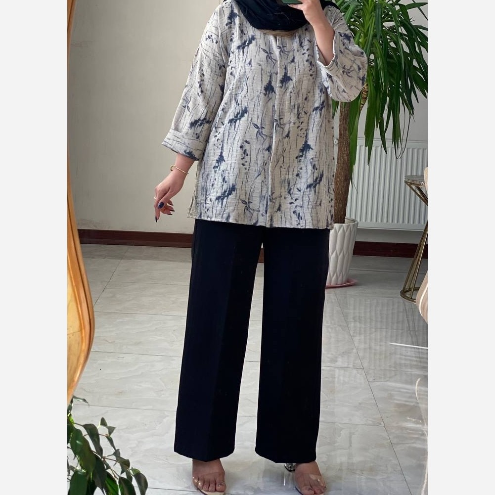 مانتو زنانه بهاره شانتون پتینه درجه یک