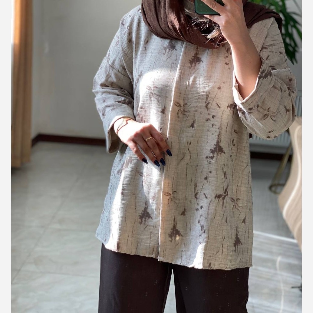 مانتو زنانه بهاره شانتون پتینه درجه یک