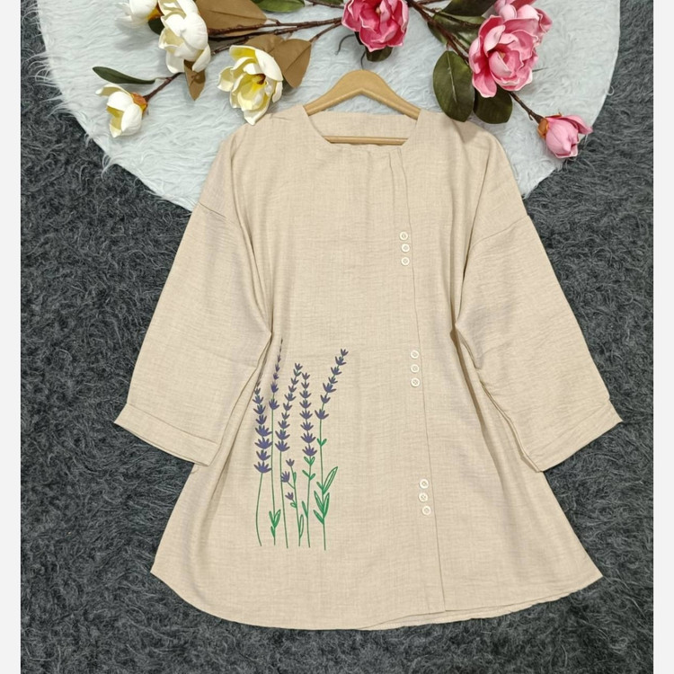 تونیک گلدوزی شده خنک بهاره