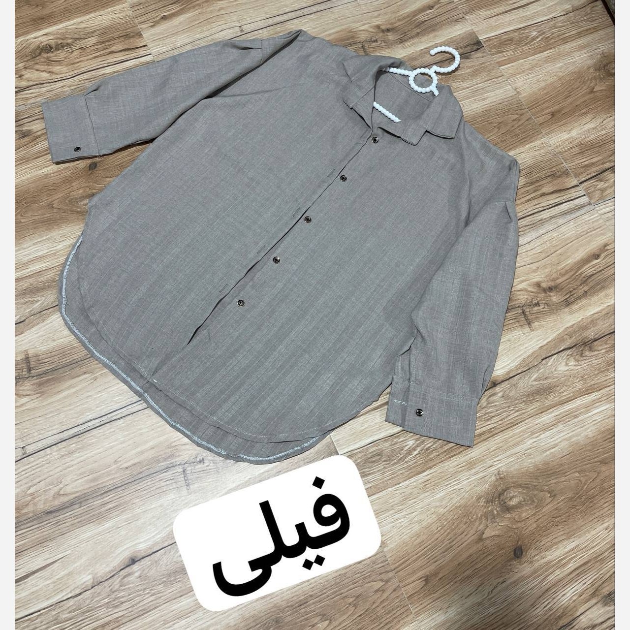 شومیز مانتویی بهاره صوفیا درجه یک ژاکارد