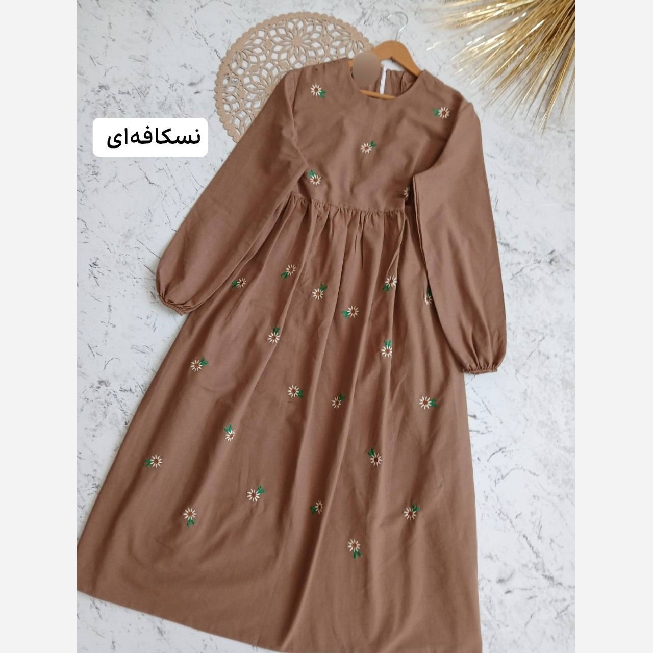 پیراهن بلند دخترانه لنین درجه یک