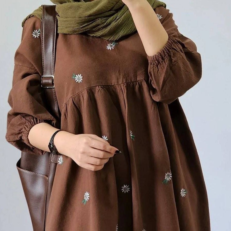 پیراهن بلند دخترانه لنین درجه یک
