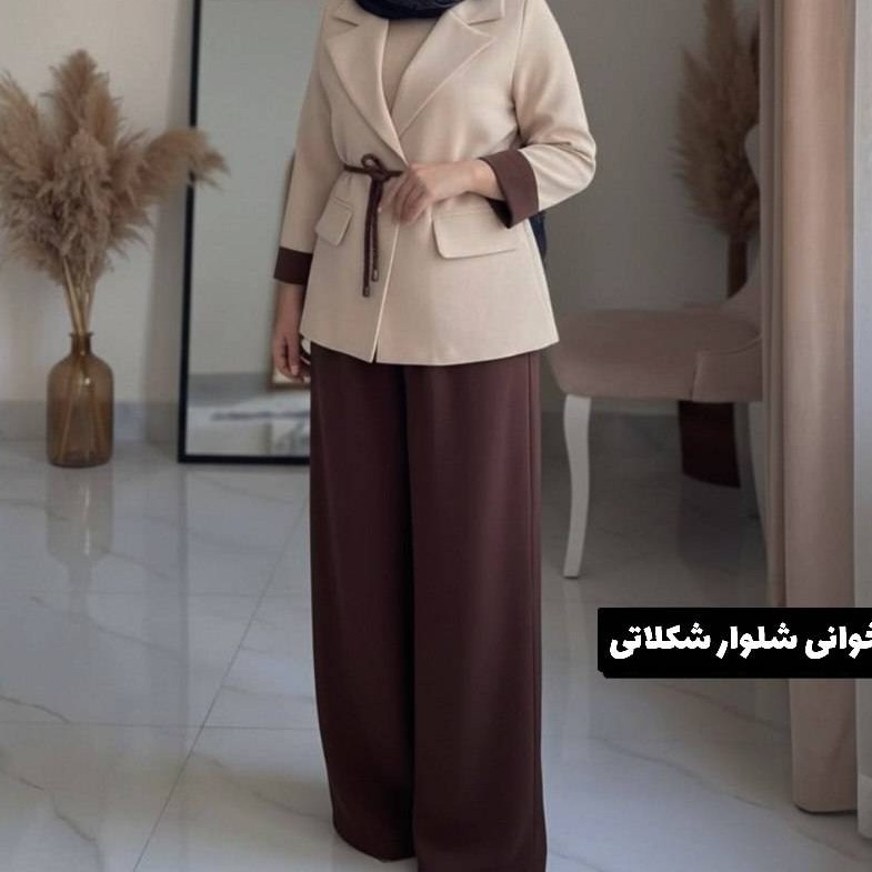 کت شلوار مازراتی دخترانه زنانه بلندی کت 70 بلندی شلوار105دورسینه 108 فری 40-46