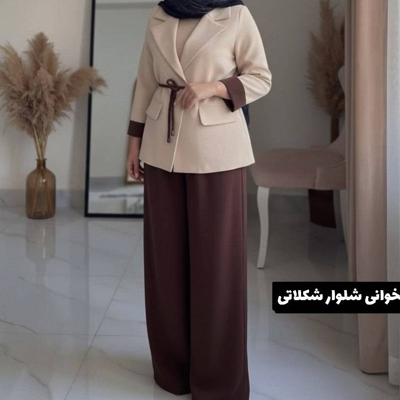 کت شلوار مازراتی دخترانه زنانه بلندی کت 70 بلندی شلوار105دورسینه 108 فری 40-46