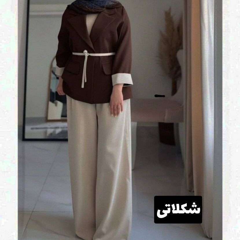 کت شلوار مازراتی دخترانه زنانه بلندی کت 70 بلندی شلوار105دورسینه 108 فری 40-46