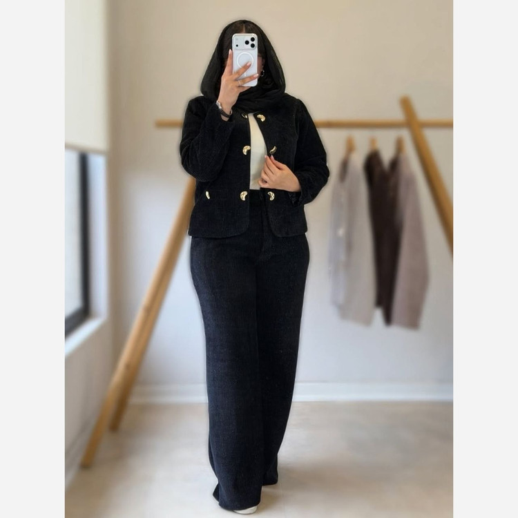 کت شلوار پاییزه کبریتی نهال