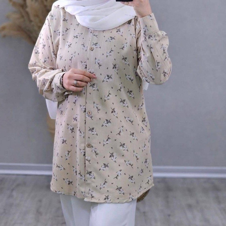 مانتو عروسکی تابستانی لنین گچی دخترانه