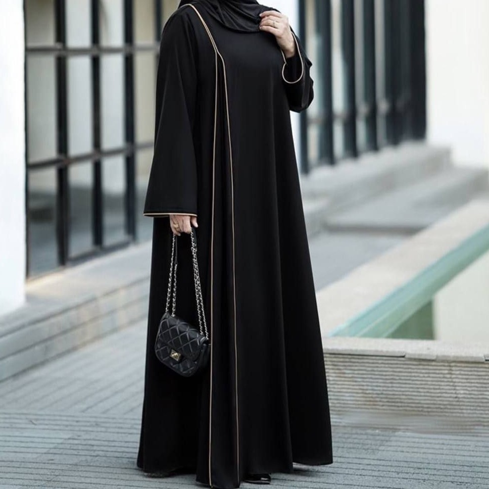 مانتو عبایی مغزی دوزی شده زنانه دوخت مزونی