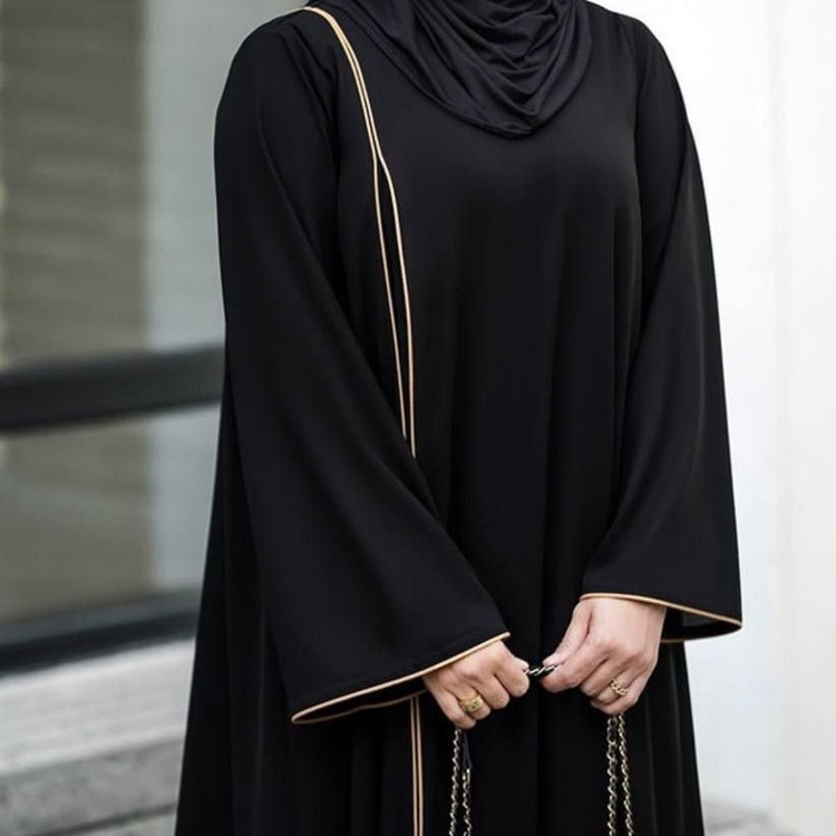 مانتو عبایی مغزی دوزی شده زنانه دوخت مزونی