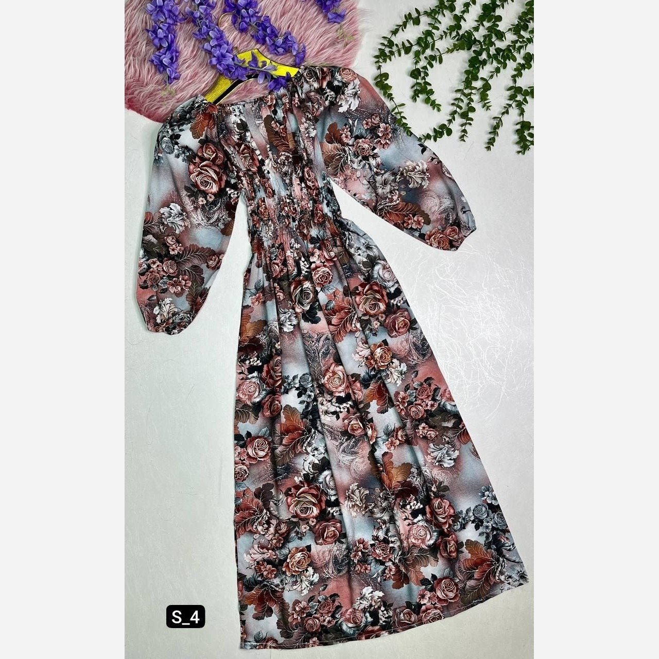 ساحلی تابستانی گلدار نخی خارجی