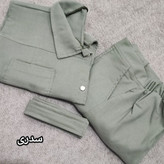 مانتو شلوار اسپرت سه تیکه دخترانه