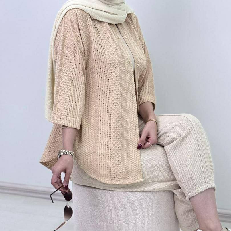 مانتو شومیز تابستانی خنک مراکشی با ارسال رایگان