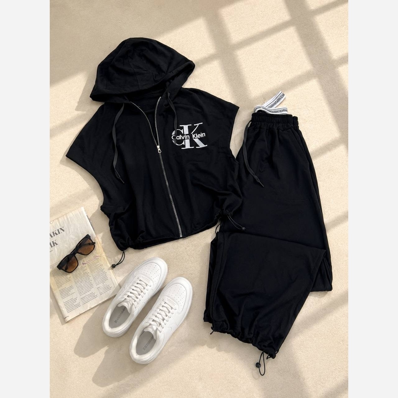 وست شلوار نخ پنبه ck