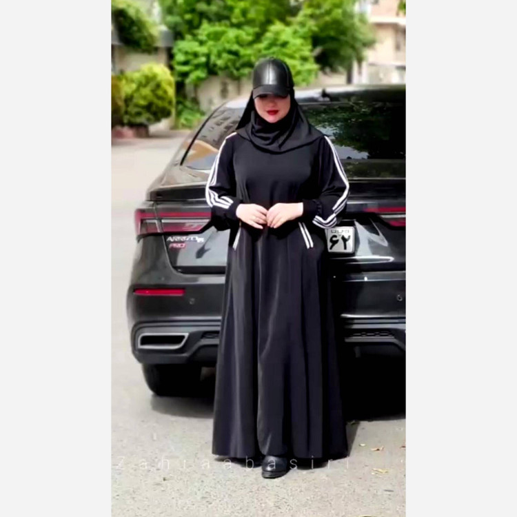 مانتو عبایی اسپرت الیزه درجه یک