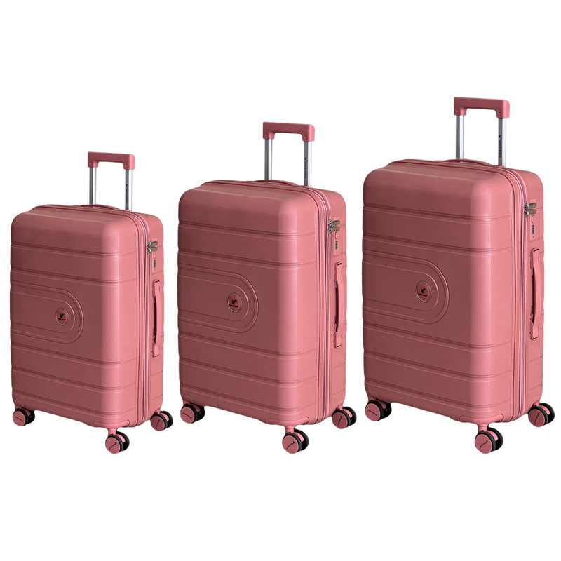 ست سه عددی چمدان تری بردز مدل THREE BIRDS - TB7171SERIES