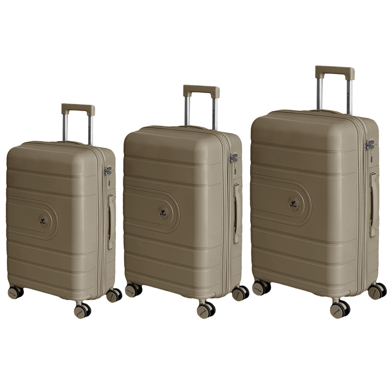 ست سه عددی چمدان تری بردز مدل THREE BIRDS - TB7171SERIES