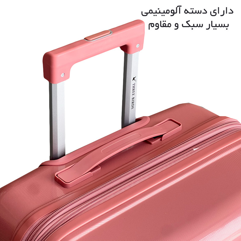 چمدان تری بردز مدل TB7171 سایز کوچک ارتفاع 53 سانتی متر