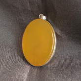 گردنبند نقره عقیق شرف الشمس اصل درشت