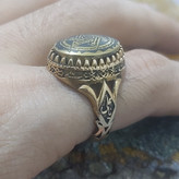 انگشتر طلاروس حدید ستاره سلیمان
