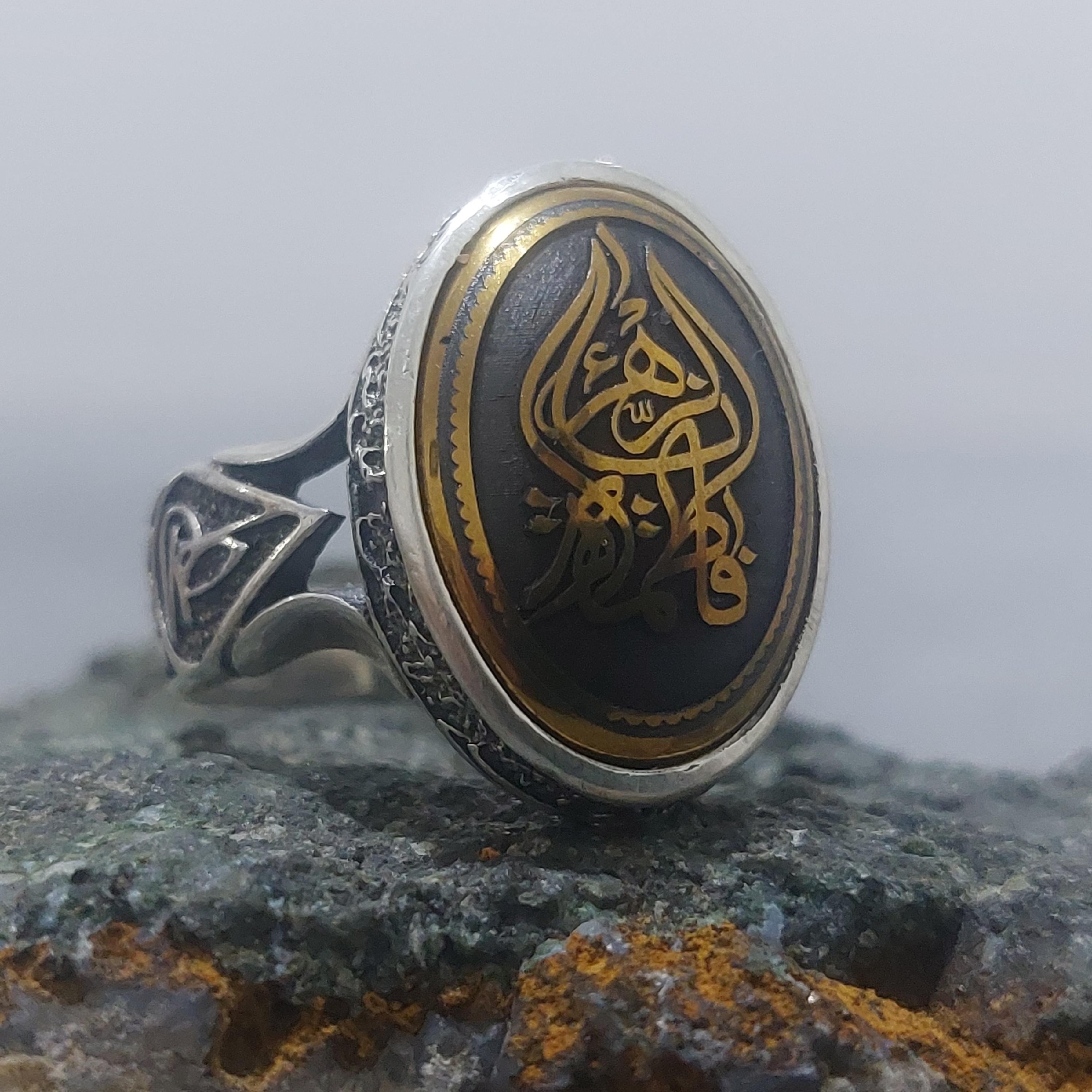 انگشتر حدید صینی مردانه