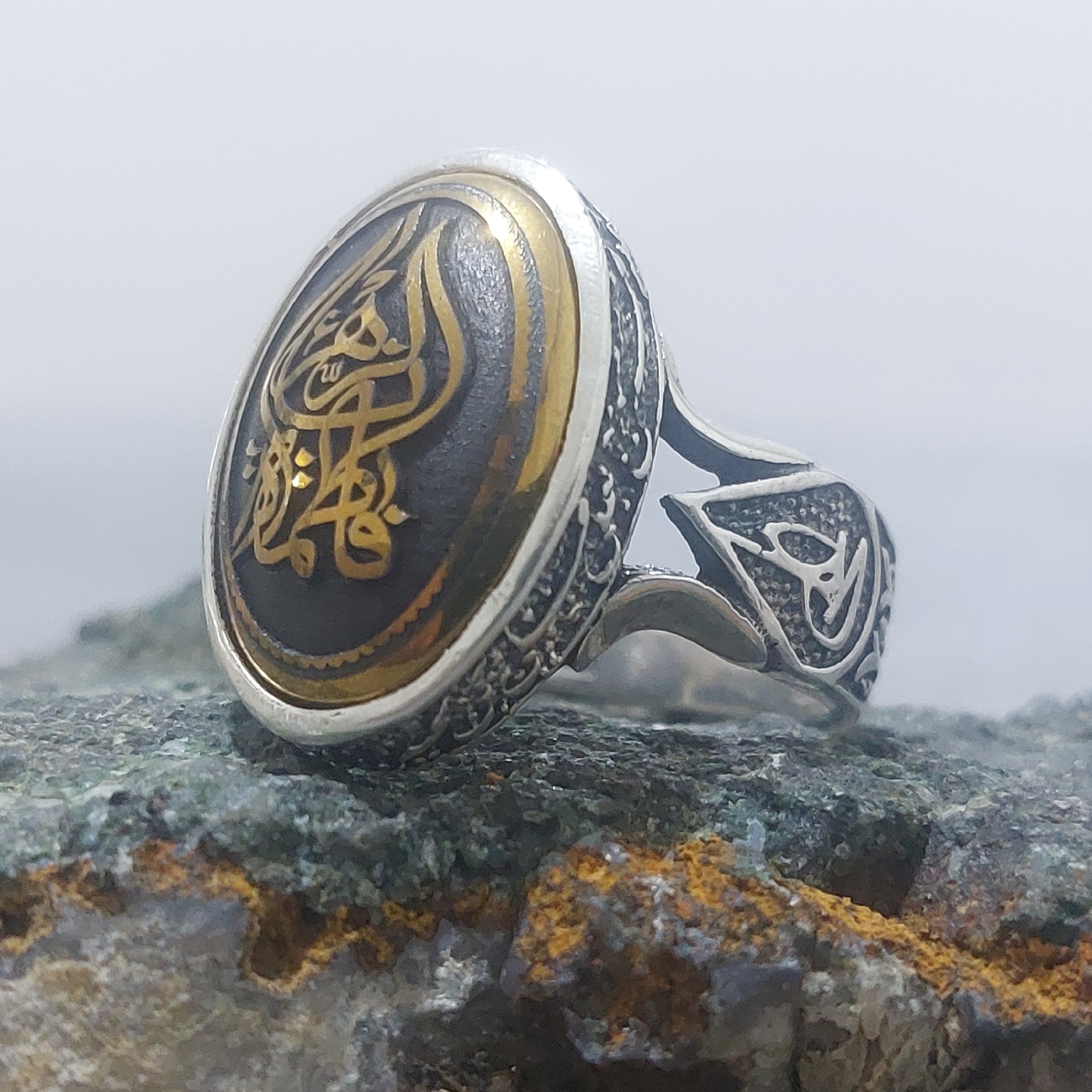 انگشتر حدید صینی مردانه
