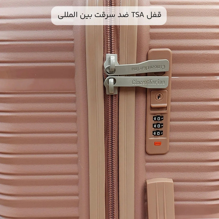 چمدان سینسنت کارینا مدل C40344-M سایز متوسط ارتفاع 65 سانتی متر
