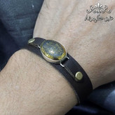 دستبند حدید طلایی اصل هفت جلاله