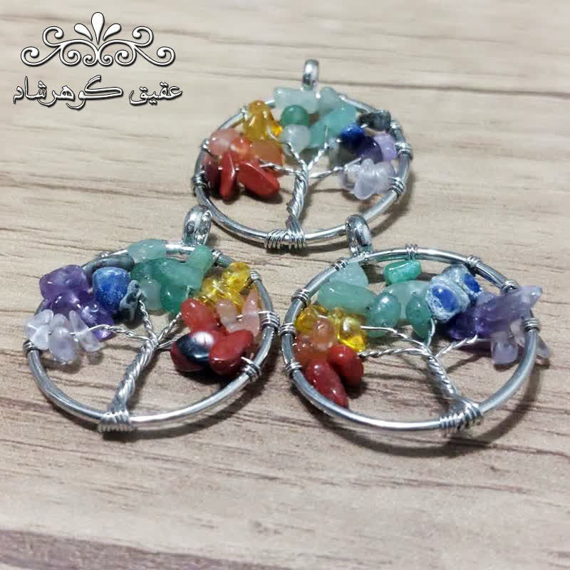 گردنبند چند جواهر درخت زندگی