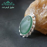 گردنبند نقره عقیق سبز اصل حکاکی سوره یس و سوره واقعه